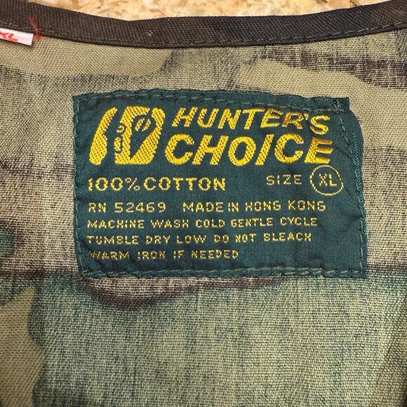 Vintage Hunters Choice Camo Vest in a Men’s XL - Picture 5 of 5